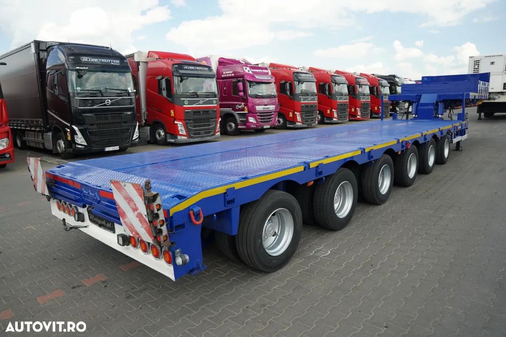 Nooteboom BETON JOS / MCO / EXTENSIBIL / 6 AXE / MTA: 85 TONE / AXE DE DIRECȚIE / SUPORT / 22,5 M / SAF - 30