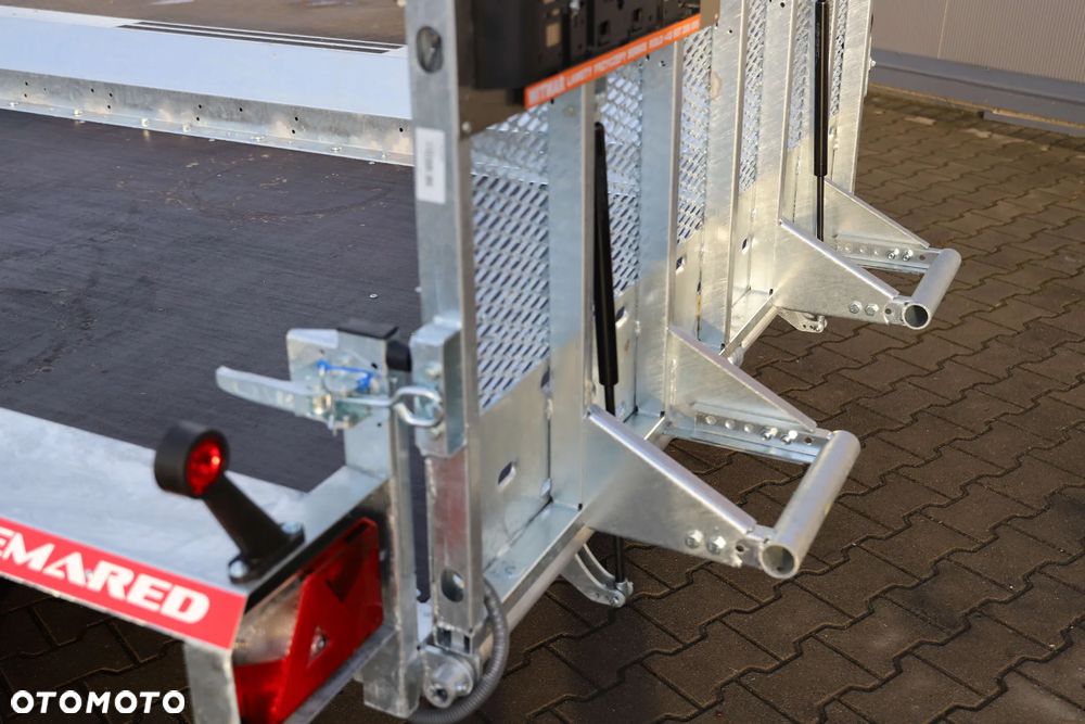 TEMARED /MARTZ BUILDER 3 4018/3 S 3,5T ,Koła 14C, 400x180x30 do przewozu sprzętu budowlanego, TRAP, DMC 3500kg, 3 osie, - 6