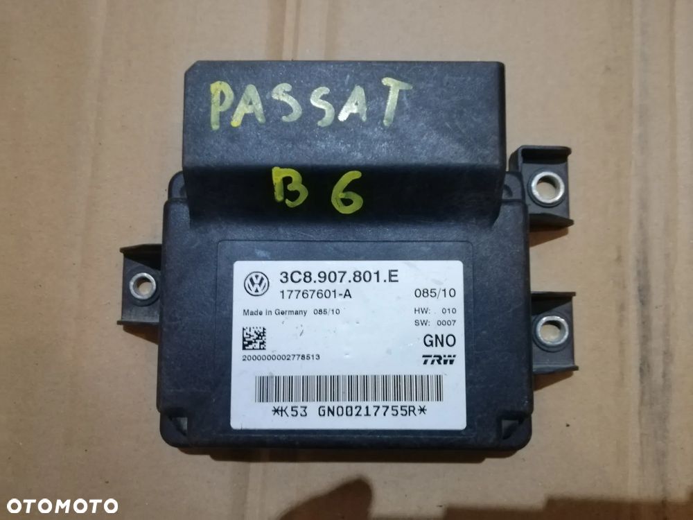 Moduł hamulca ręcznego Volkswagen Passat B6 3C8907801E - 1