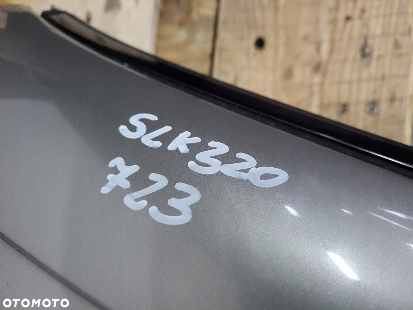 MERCEDES SLK R170 LIFT DACH POKRYWA DACHU 723 CUBANITE SILVER - 14