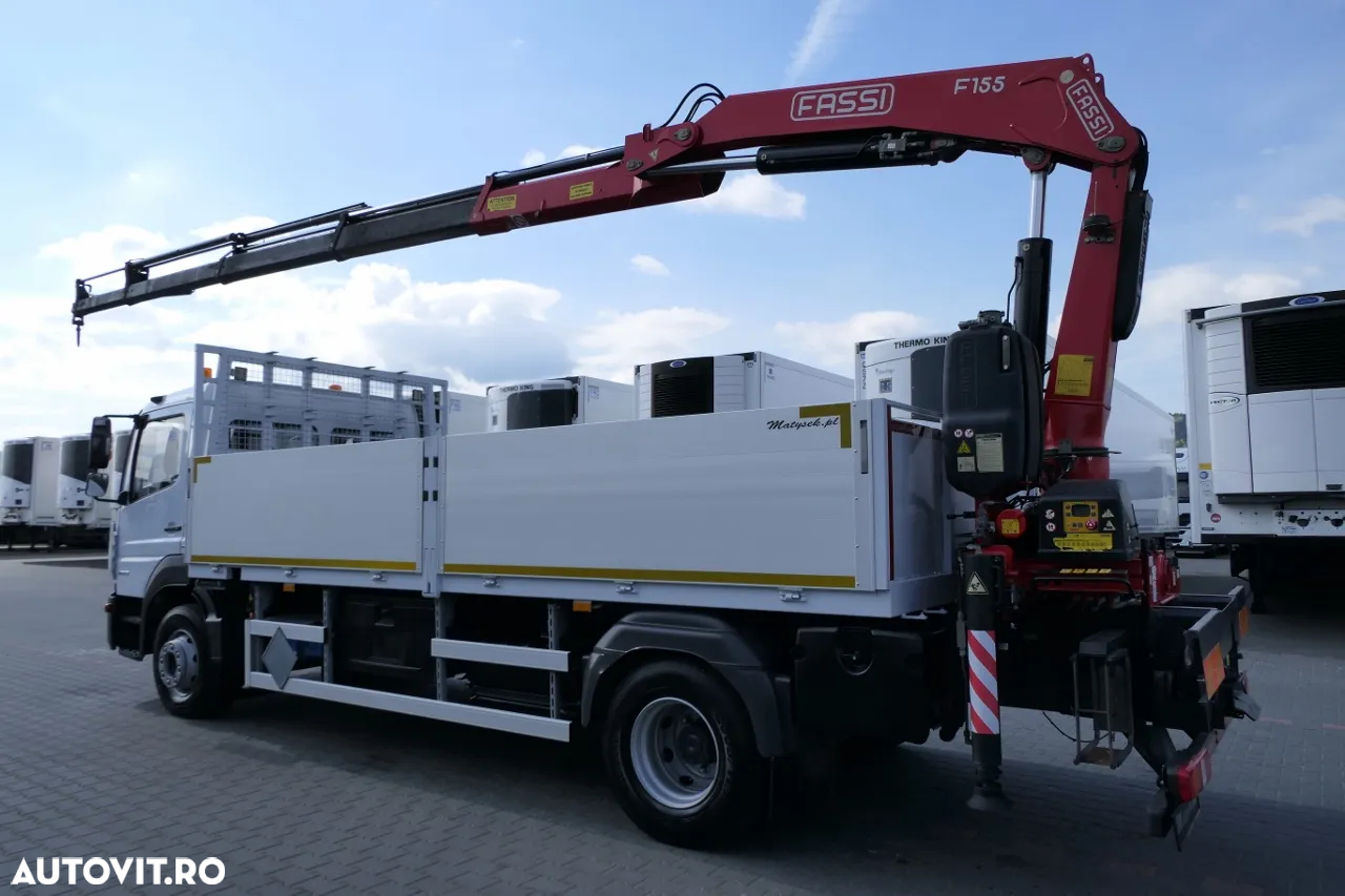 Mercedes-Benz ATEGO / 16 30 / E6 / CUTIE DE VITEZE + HDS FASSI F 155 / ADR / RADIO CONTROL - 2