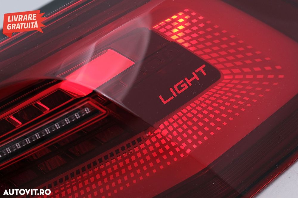 Stopuri Full LED VW Golf VIII Hatchback Mk8 MQB (2020-Up) cu Semnal Dinamic Secven- livrare gratuita - 17