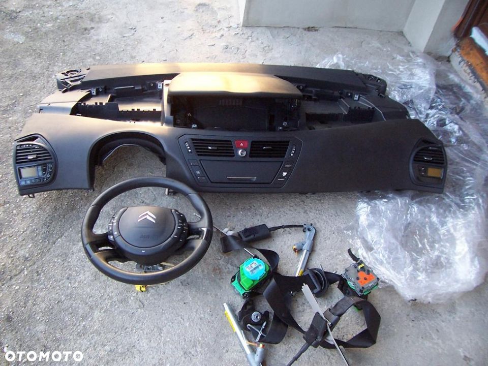 C4 PICASSO GRAND LIFT DESKA PODUSZKI PASY 2009R ORYGI.