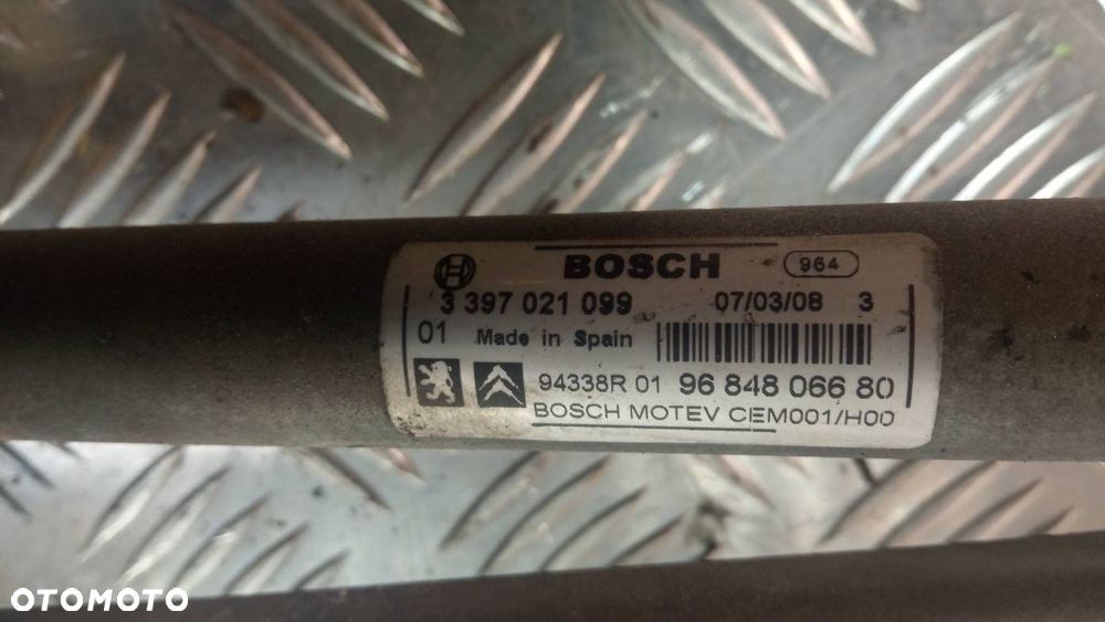 MECHANIZM WYCIERACZEK SILNICZEK PEUGEOT 308 - 2