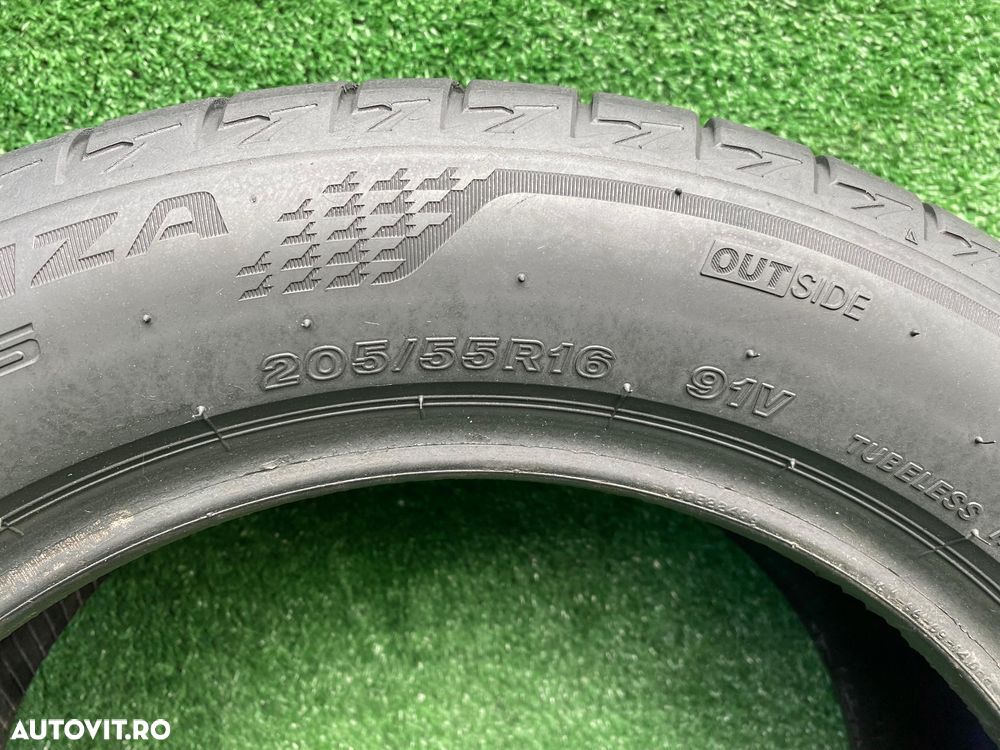 Set 2 anvelope Vara Bridgestone Turanza T005  205 55 R16 91 V Dot 0420 Profil 5 mm - 9