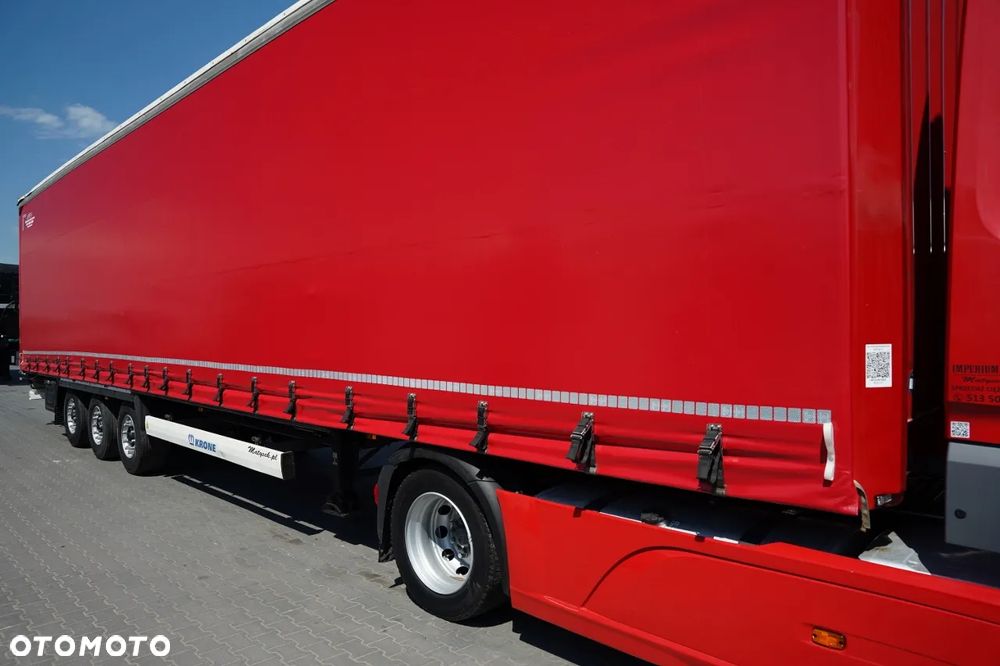 DAF XF 480 / ZESTAW / MEGA / SSC / + KRONE / FIRANKA / MEGA / OŚ PODNOSZONA / DACH PODNOSZONY / - 18