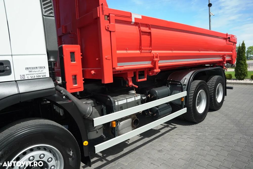 Iveco TRAKKER 450 / 6X4 / BASCULATOR / HIDROCLAPA / HIDROCLAPA / BORDMATIC / CAMION FRONTAL / EURO 5 / - 16