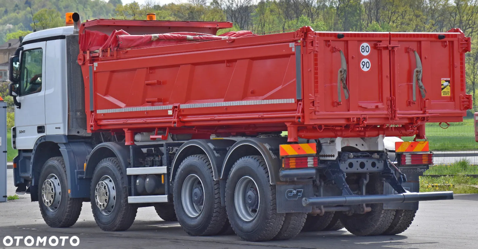Mercedes-Benz ACTROS 3241*WYWROTKA 5,70m + BORDMATIC / 8x4 - 8