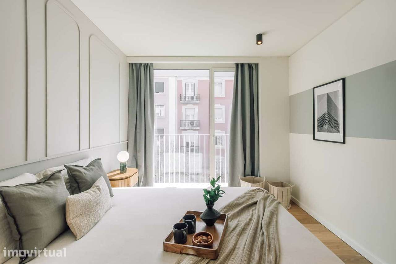 2 bedrooms and pool in Avenidas Novas - Grande imagem: 4/23