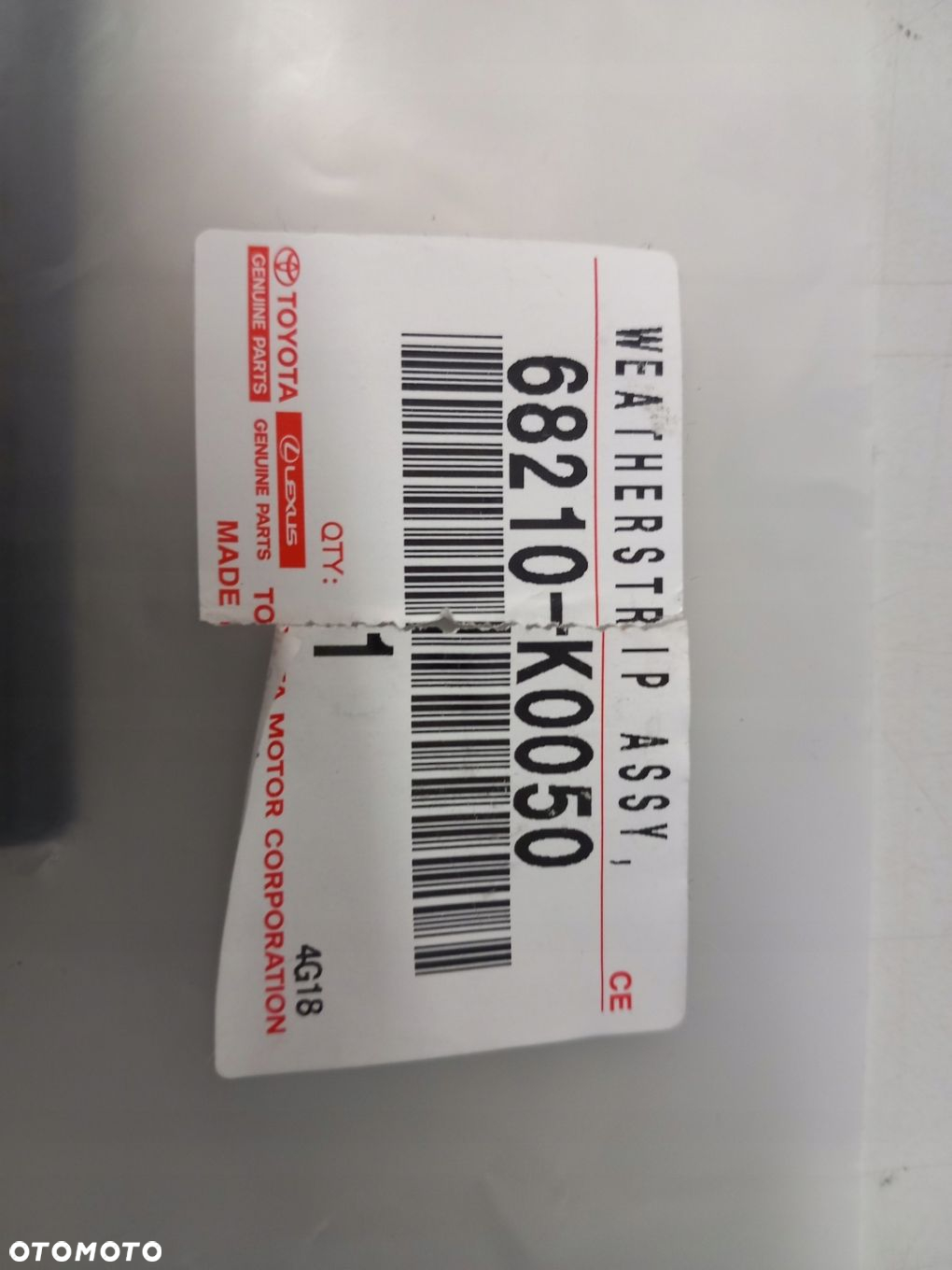 Toyota Yaris Listwa 68210-K0050 - 7