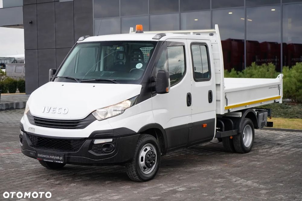 Iveco DAILY 35-140 / WYWROTKA / BRYGADOWKA - 6 MIEJSC  / BLIŹNIAK / MANUAL / - 13