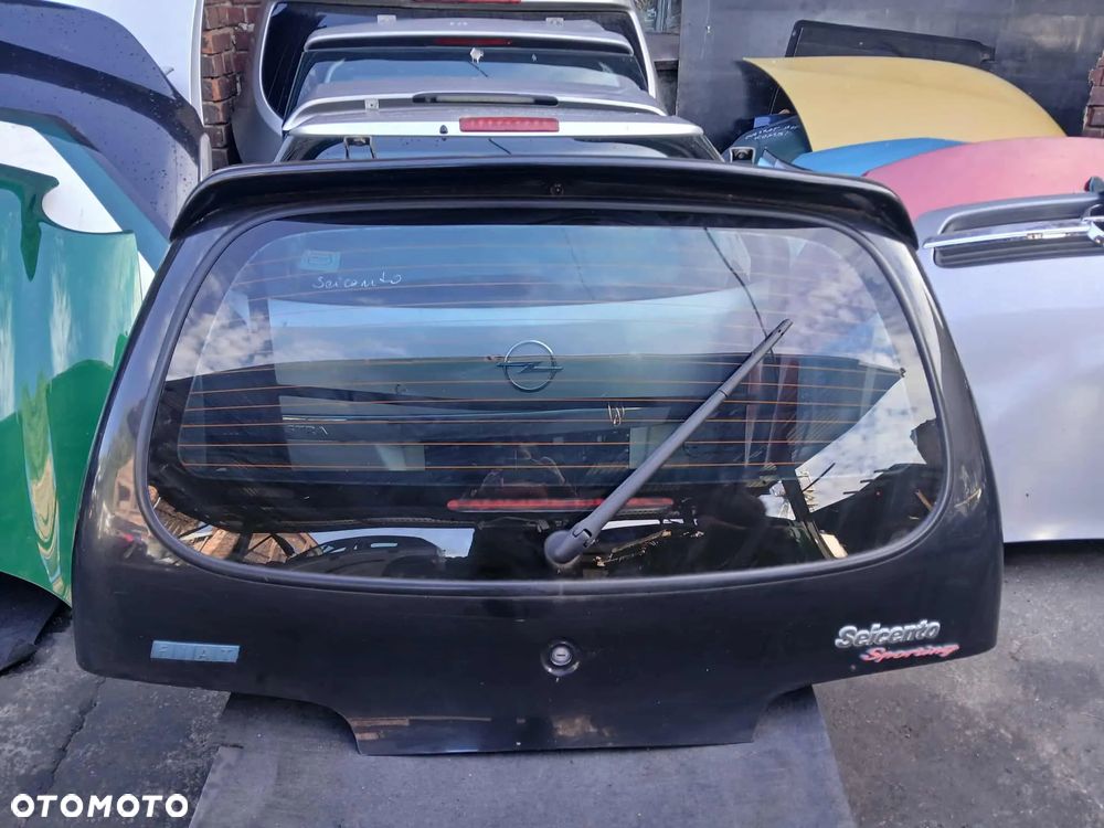 Fiat Seicento Sporting Klapa bagażnika Lotka kod lakieru 632 - 1