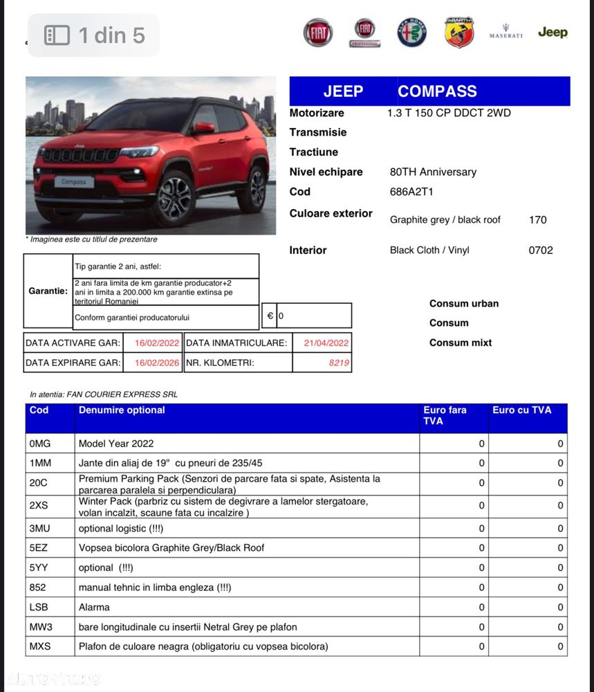 Jeep Compass 1.3T DDCT 2WD 80th Anniversary - 5