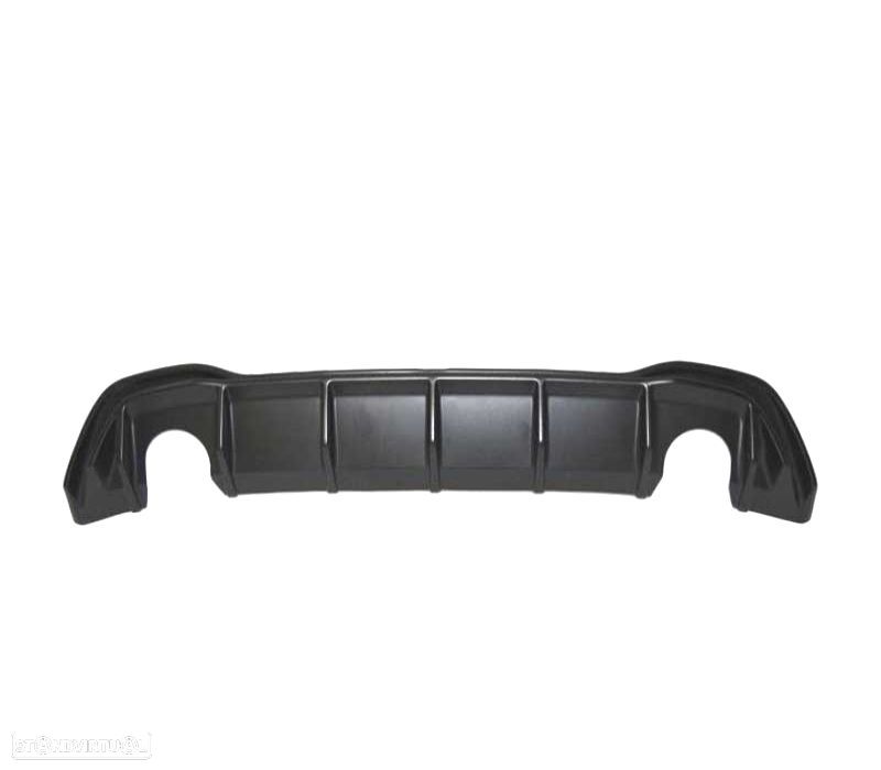 DIFUSOR TRASEIRO VOLKSWAGEN VW GOLF 8 LOOK GTI PRETO - 3