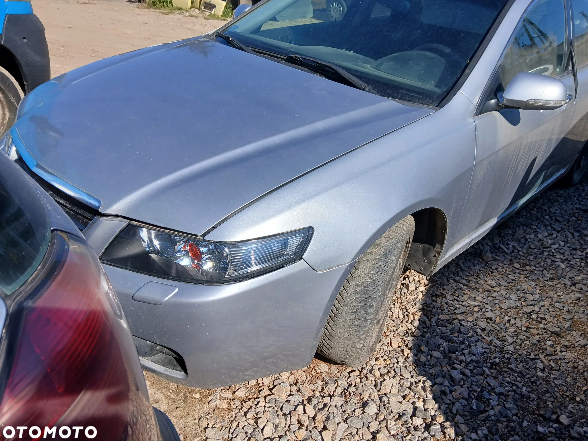 honda accord VII NH623M maska pokrywa silnika klapa bagażnika zderzak lampa reflektor pas przedni - 2