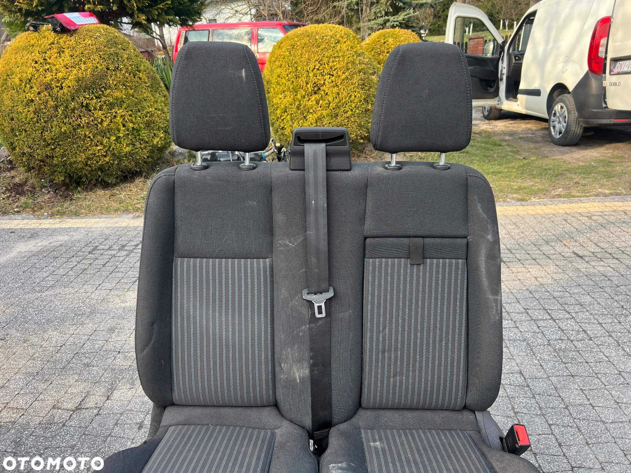 KANAPA FOTEL FOTELE ŁAWKA DWÓJKA FORD TRANSIT MK8 PODGRZEWANE - 12