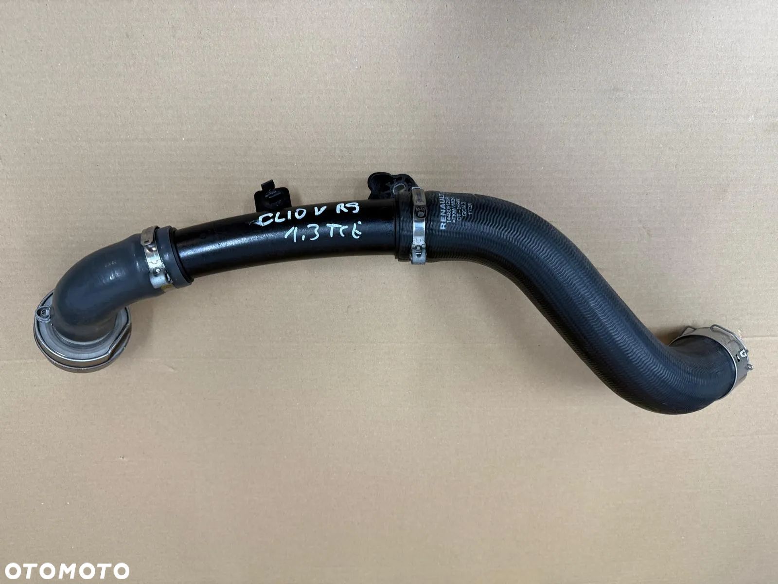 RENAULT CLIO V 1.3 TCE 19- RURA PRZEWÓD WĄŻ INTERCOOLERA 144609120R - 1