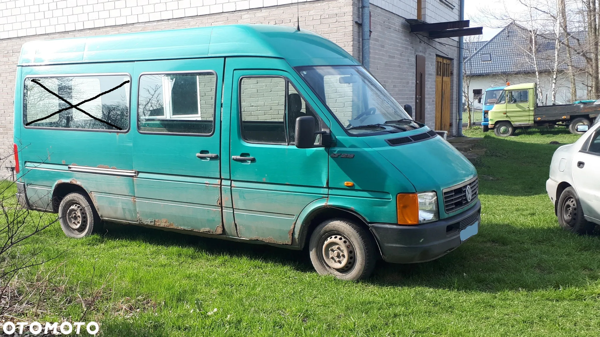 VW LT 28-46 Sprinter Szyby boczne Koła Most Silnik - 2