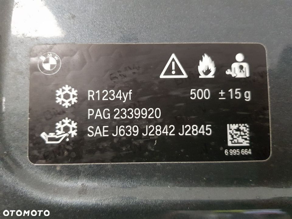 MASKA BMW X1 F48 LCI LIFT POKRYWA SILNIKA SZARA - 5