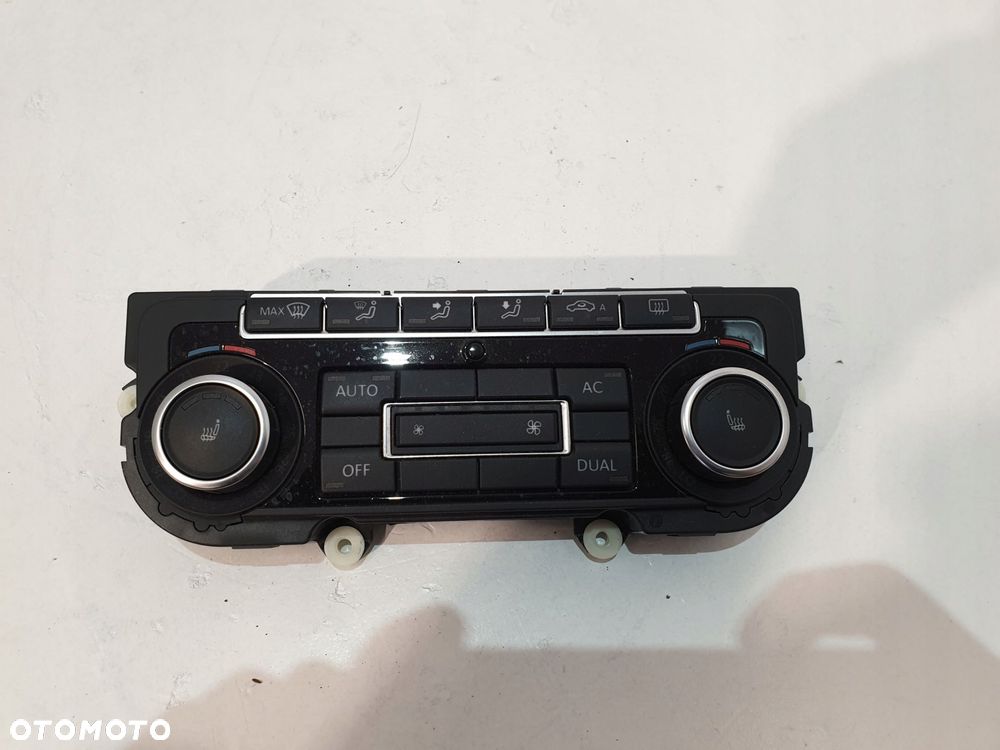 panel klimatyzacji nawiewu 5k0907044dg vw passat b7 2.0tdi 11r - 1