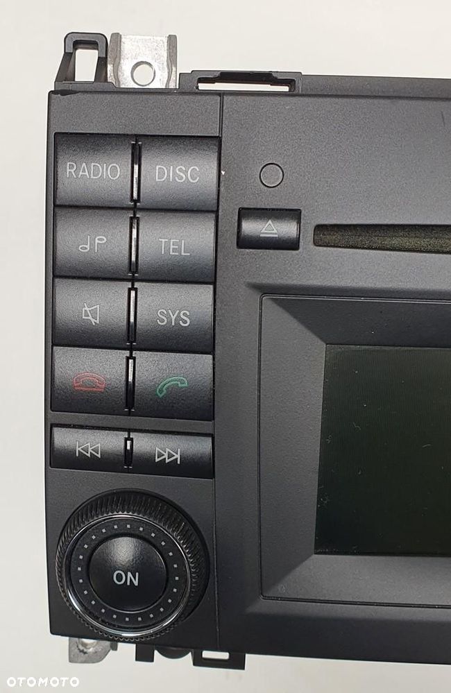 RADIO CD MERCEDES W169 A1698705794 A1698702889 - 3