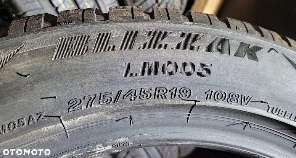 4x Bridgestone Blizzak LM005 275/45R19 108V XL Z611A - 8