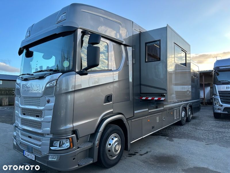 Scania S500 STX Koniowóz, 2xPOP OUT i POP UP. - 2