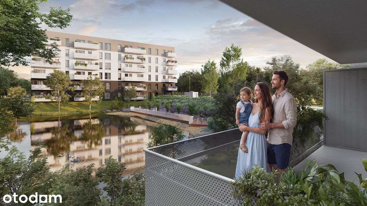4-pokojowe mieszkanie 64m2 + balkon Bezpośrednio