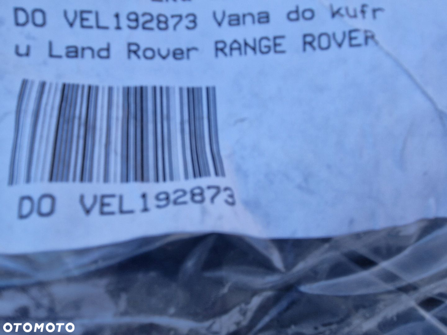 LAND ROVER Range Rover II 1994-2002r mata do bagażnika wkład wykładzina - 2