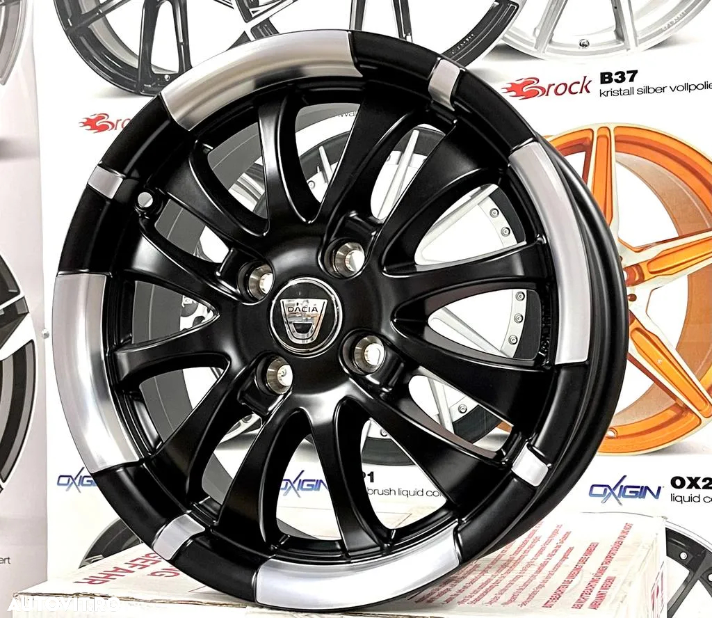 Jante Dacia Logan, Sandero, Stepway, Doker, Lodgy, 15 inch, noi - 4