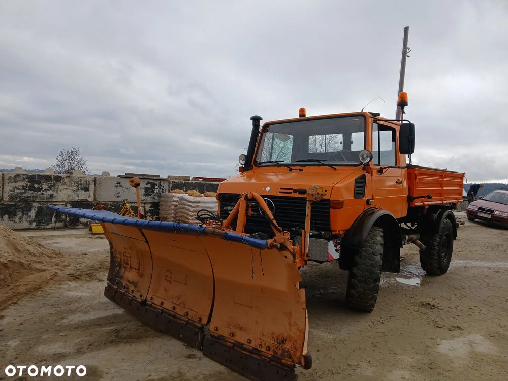 Mercedes-Benz Unimog 1450 4x4 Czołownica Ciagnik rolniczy - 7