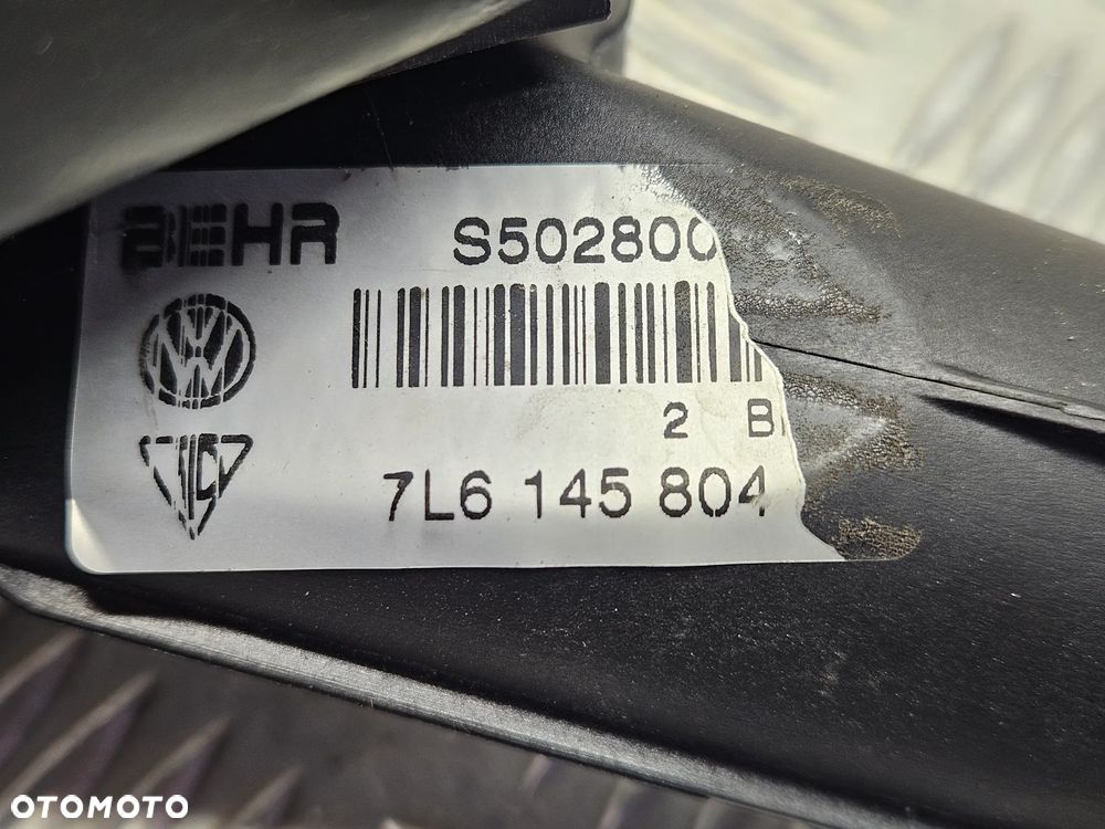 VW TOUAREG 7P 10-18R INTERCOOLER CHLODNICA POWIETRZA 3.0 PASAZERA PRAWY KOMPLET 7P6117336 7L6145804 - 6