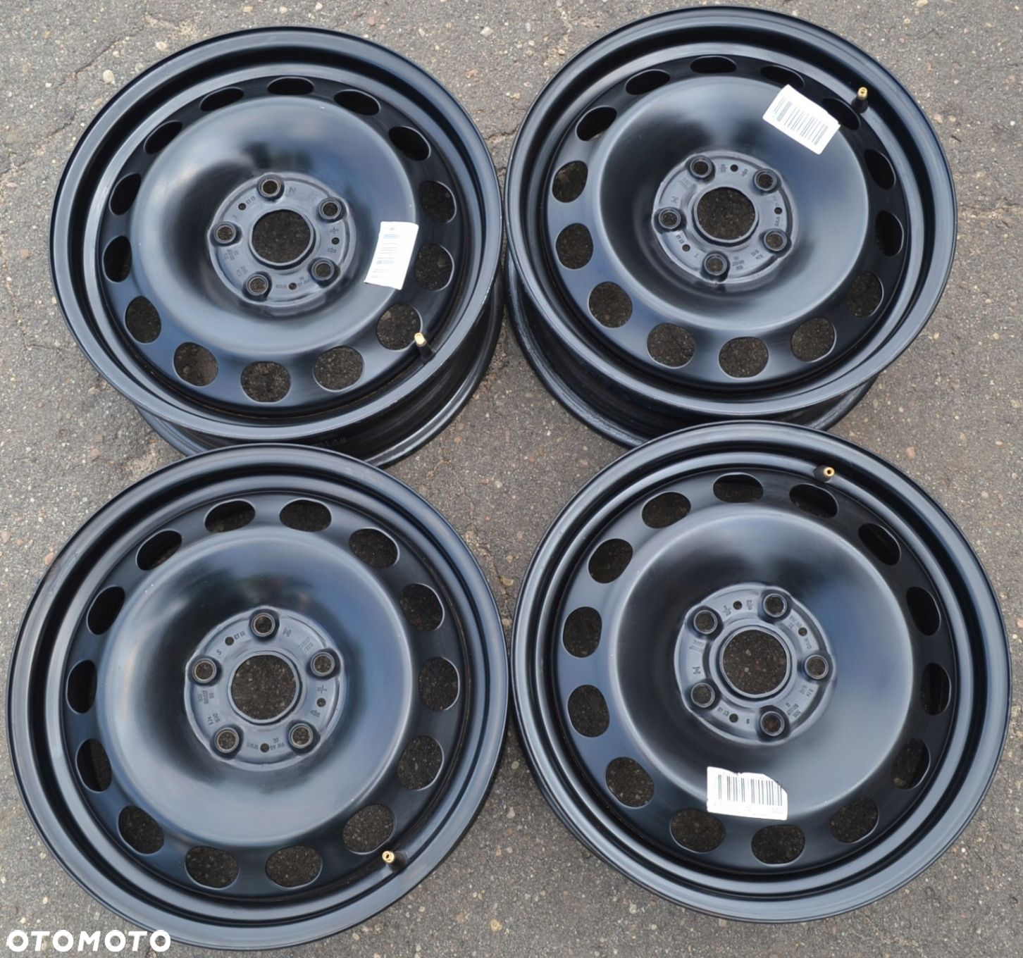 FELGA STALOWA VW SKODA AUDI SEAT 5x112 6J16 ET 48 x1szt F-443 - 3