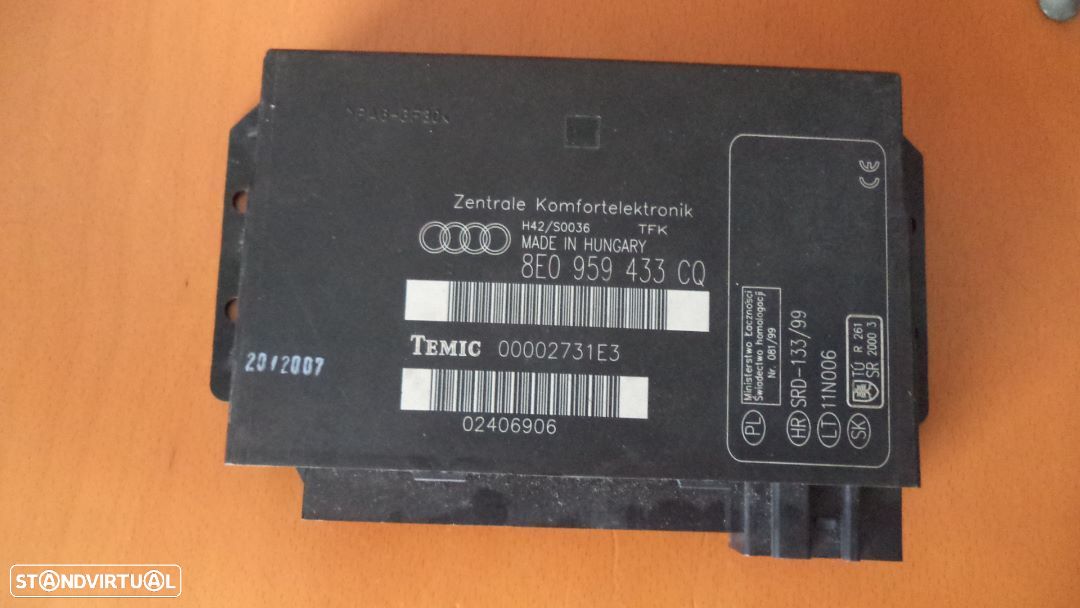 Centralina (modulo) sistema confort  Audi A4 B6 (2001/2004) ver referencias - 1