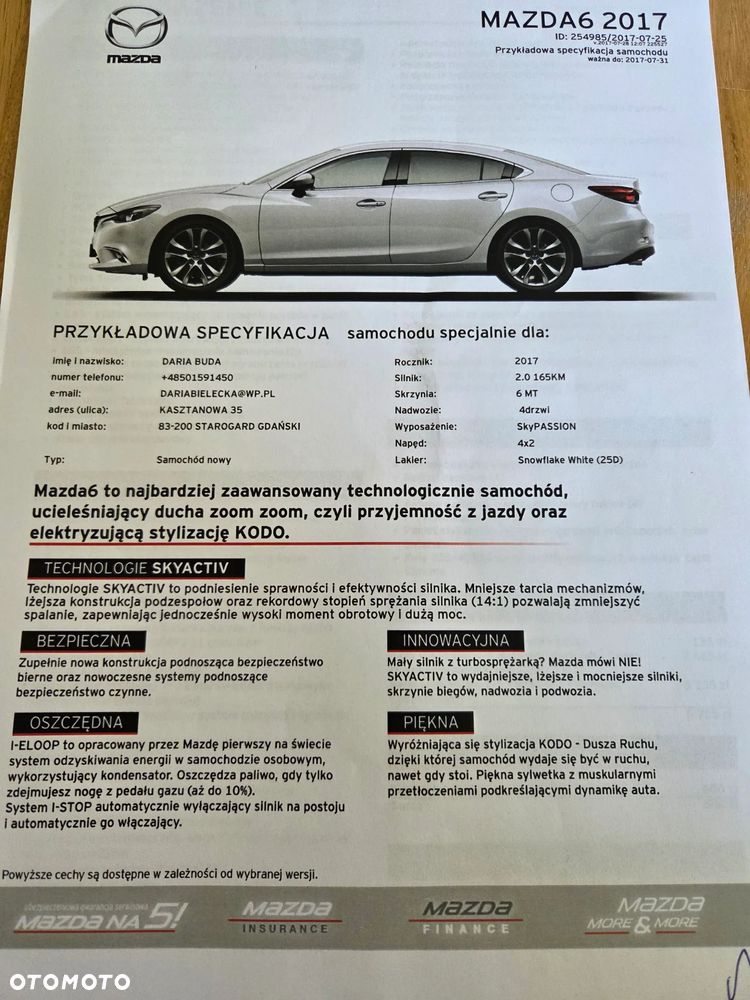Mazda 6 2.0 SKYPassion - 13