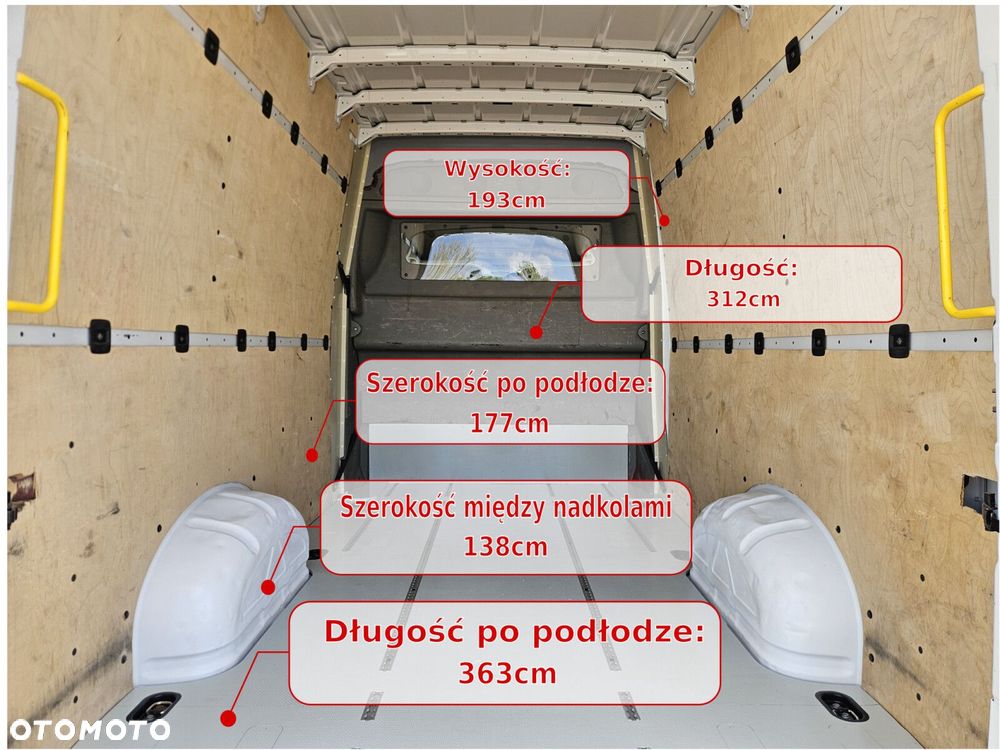 Volkswagen Crafter L4H2 *109900zł NETTO* Brygadówka 7 osób 2.0TDi/140KM - 17