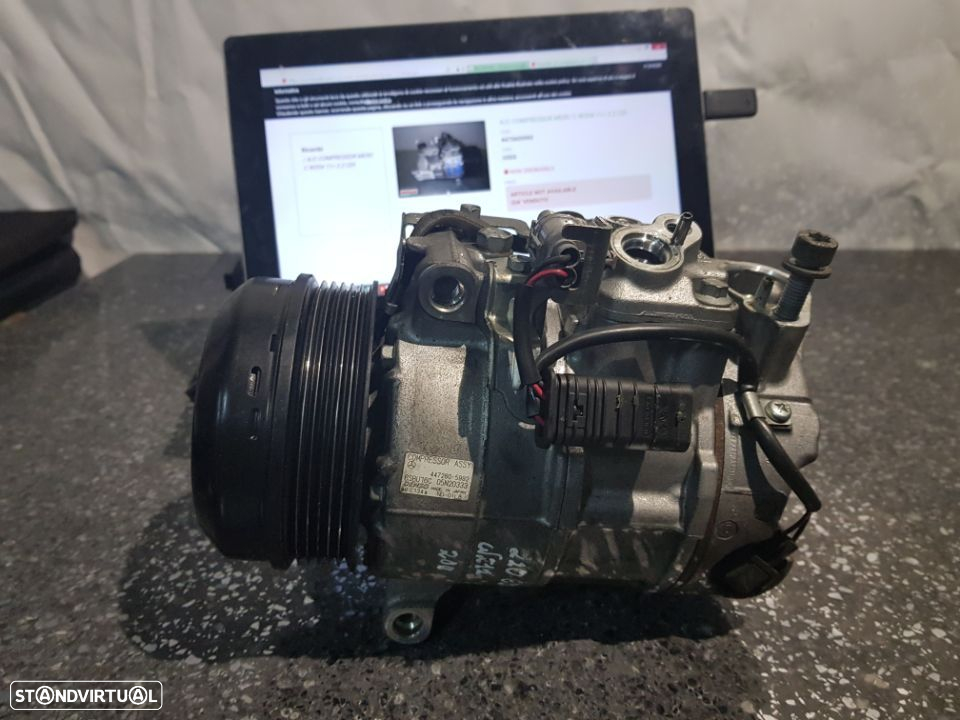 Compressor Ar Condicionado Mercedes Class C/E w204 w212 w207 250 CDI 220 CDI 200 CDI Varios modelos - 2