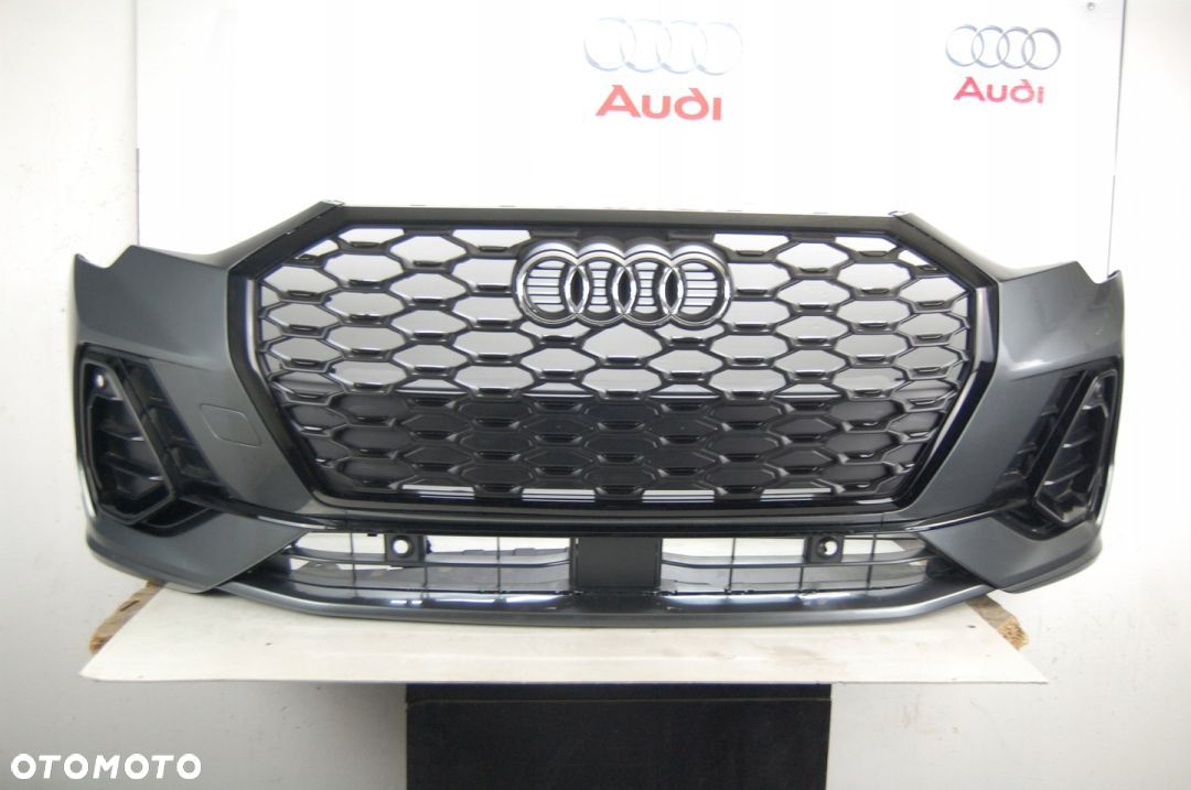 ZDERZAK AUDI SQ3 Q3 83A 83F 2020-2022 S-LINE BLACK - 1