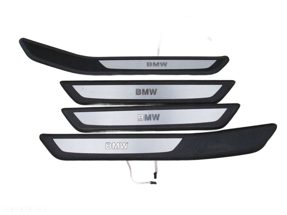 BMW F02 LISTWY WEWNĘTRZNE NAKŁADKI LED KPL - 1