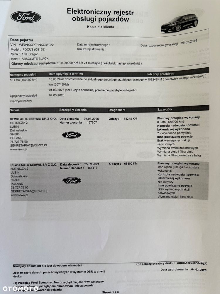 Ford Focus 1.5 EcoBoost Titanium Business - 24