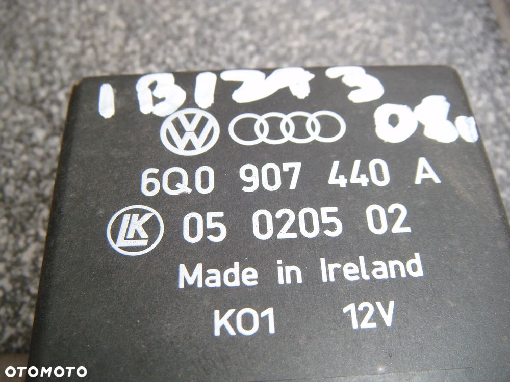 seat ibiza 3 przekaźnik składania lusterek 6q0907440a - 2