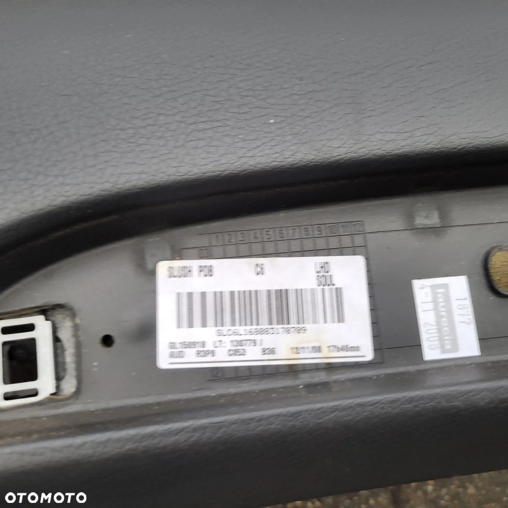 AUDI A6 C6 LIFT DESKA KONSOLA AIRBAG PASY CZARNA SOUL 4 RAMMIENNA KOMPLET - 14
