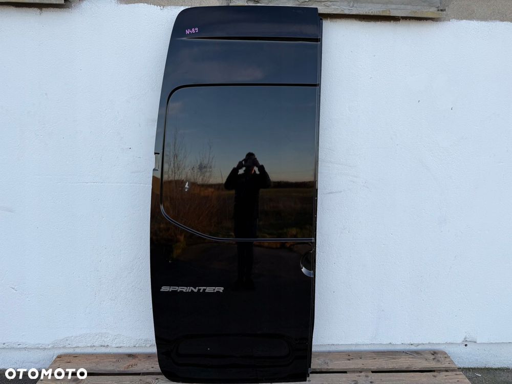 drzwi tyl tylne lewe mercedes sprinter w907 max maxi 2018- cale oryginalne - 1