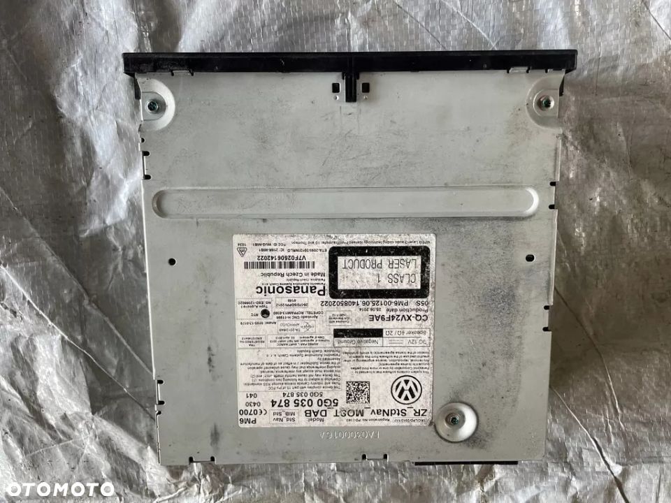 VW CZYTNIK KART Nawigacji 5g0035874 - 2