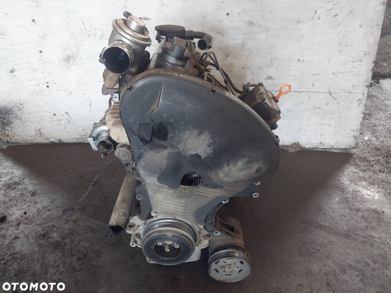SILNIK DIESEL + POMPA WTRYSKI TURBO AUDI A3 8L 1.9 TDI AGR 038145701A - 5