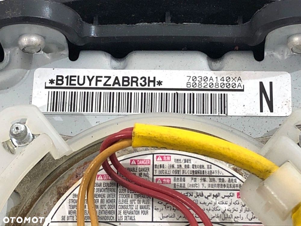 PODUSZKA POWIETRZNA KIEROWCY  PEUGEOT 4007 (VU_, VV_) 2007 - 2013 2.2 HDi 115 kW [156 KM] olej - 4