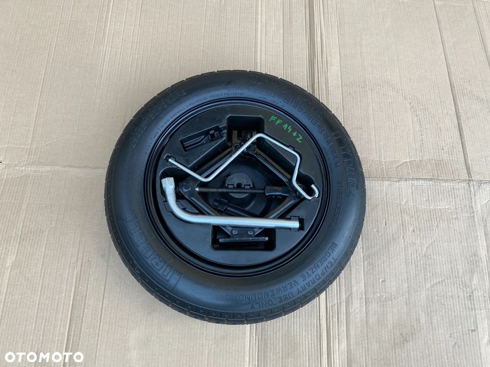 ORGINALNE Koło dojazdowe dojazdówka 14 Fiat 4x98 500  Panda +zestaw - 4