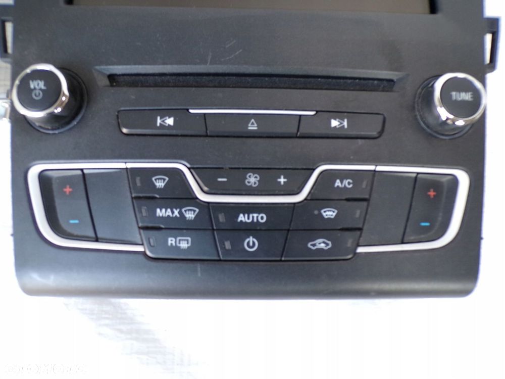 FORD MONDEO MK5 RADIO ODTWARZACZ DS7T-19C107-GN WYŚWIETLACZ PANEL KLIMY - 4