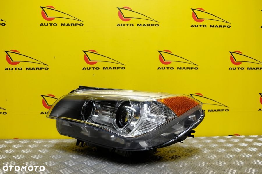 BMW X1 E84 LIFT 2013- REFLEKTOR LAMPA XENON Z LED LEWA USA - 4