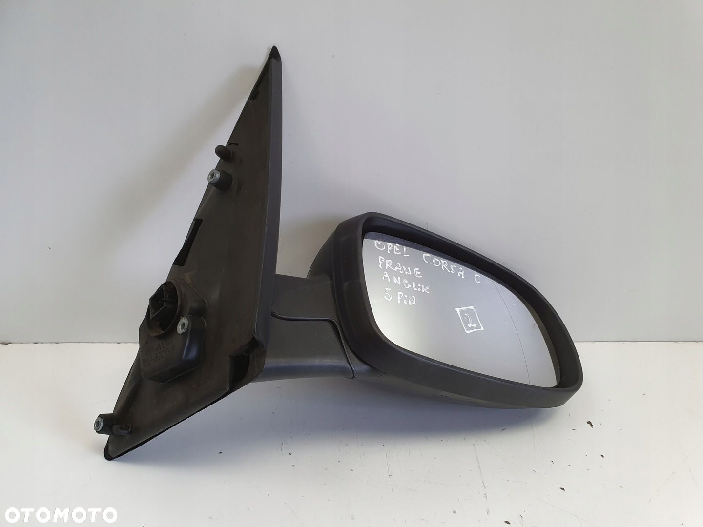 Opel Corsa C 00-06r LUSTERKO PRAWE PASAŻERA 5 pin pinów - 6